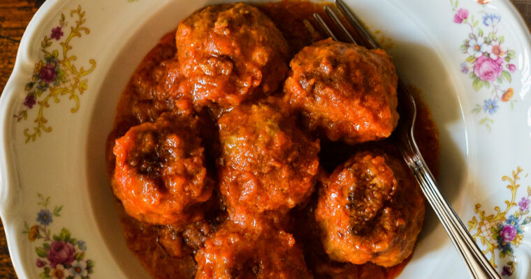 POLPETTE AL SUGO